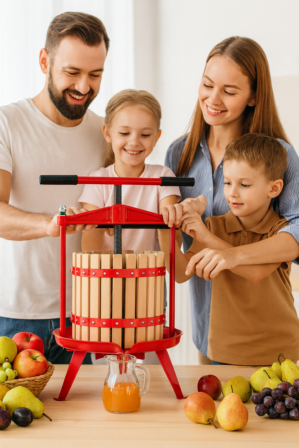 WYCISKARKA DO OWOCÓW 12 L 46 x 46 x 64 cm *4546 - obrazek 3