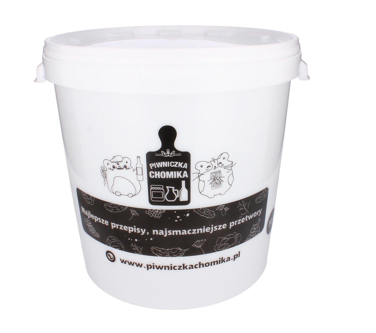 POJEMNIK FERMENTACYJNY / WIADERKO 30L Z POKRYWĄ