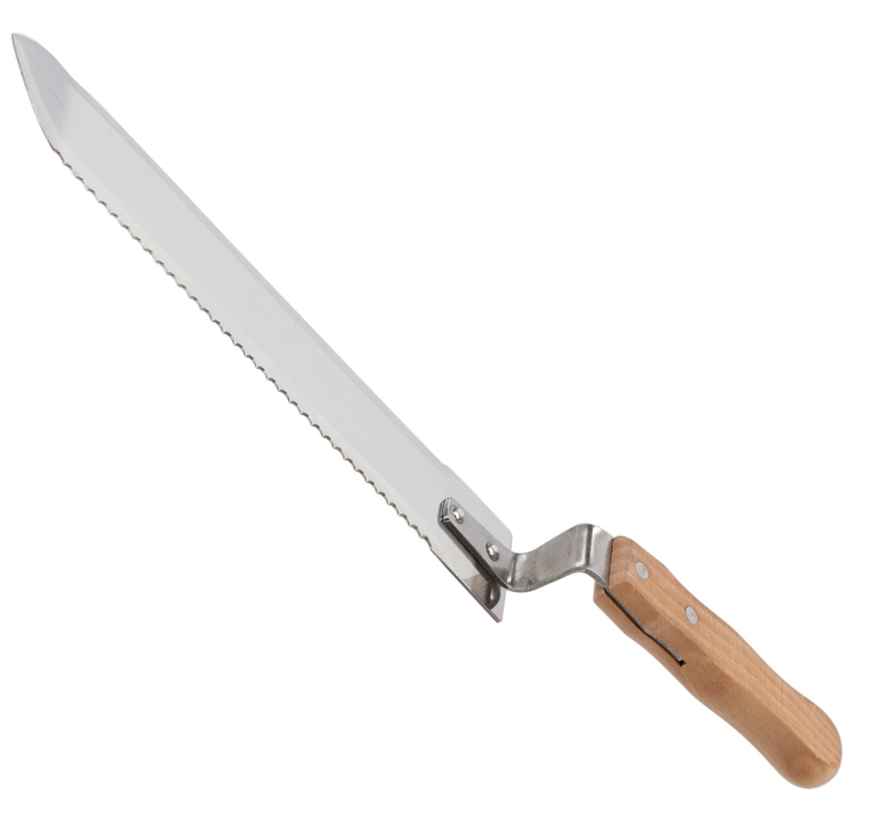 NÓŻ DO ODSKLEPIANIA MIODU JEDNOSTRONNIE ZĄBKOWANY opak=6szt *3851 - obrazek 2