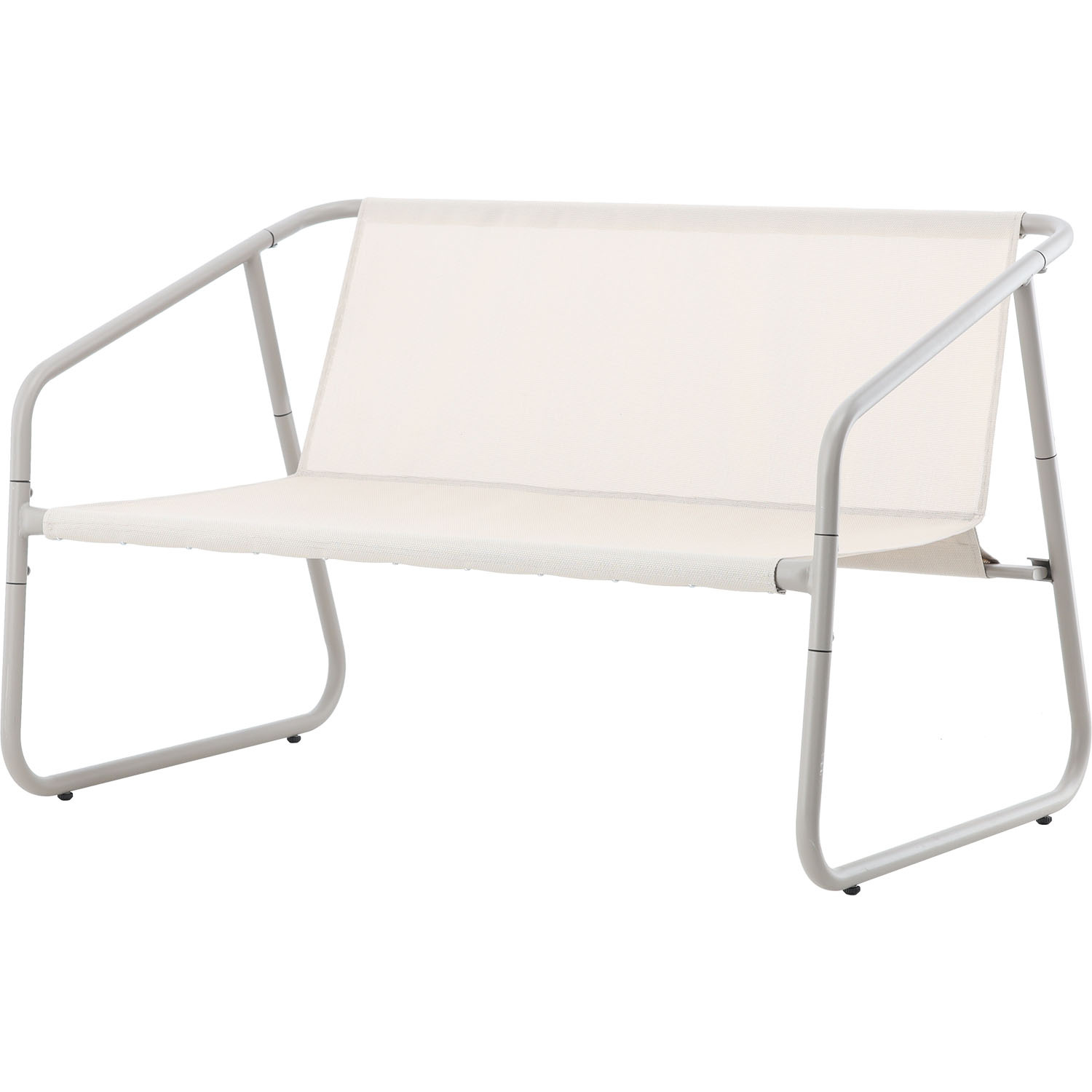 ZESTAW MEBLI OGRODOWYCH - SOFA, 2 KRZESŁA, STOLIK - BEŻOWY *3811 - obrazek 5