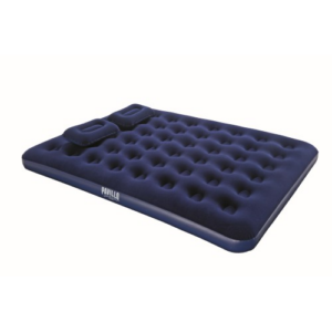 MATERAC DMUCHANY 2,03m x 1,52m x 22 cm QUEEN SIZE (MATERAC, POMPKA RĘCZNA, 2 PODUSZKI) *3660