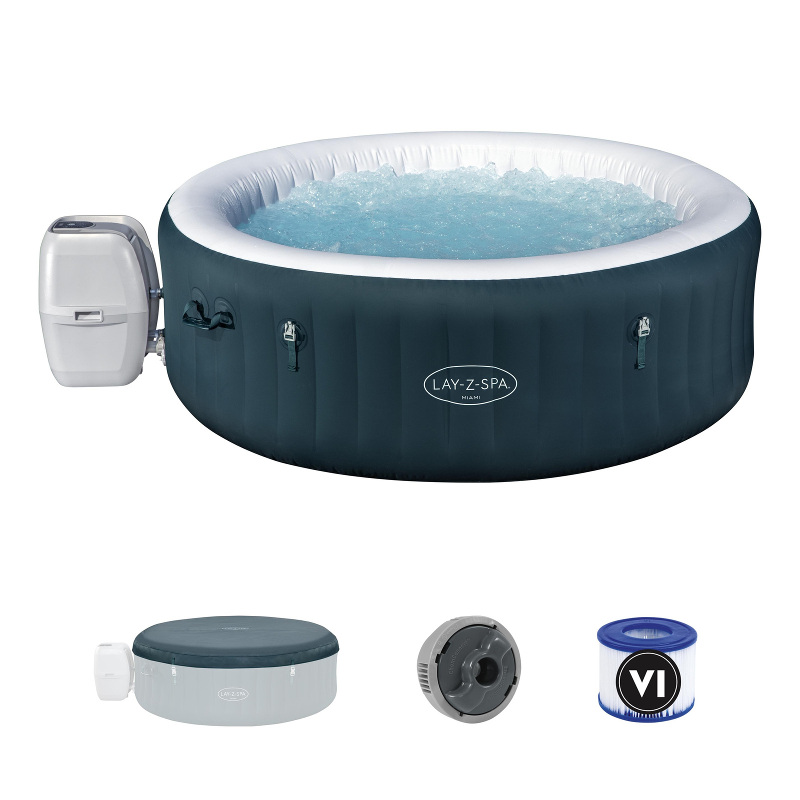 JACUZZI LAY-Z-SPA MIAMI AIRJET 196 X 66 CM - obrazek 4