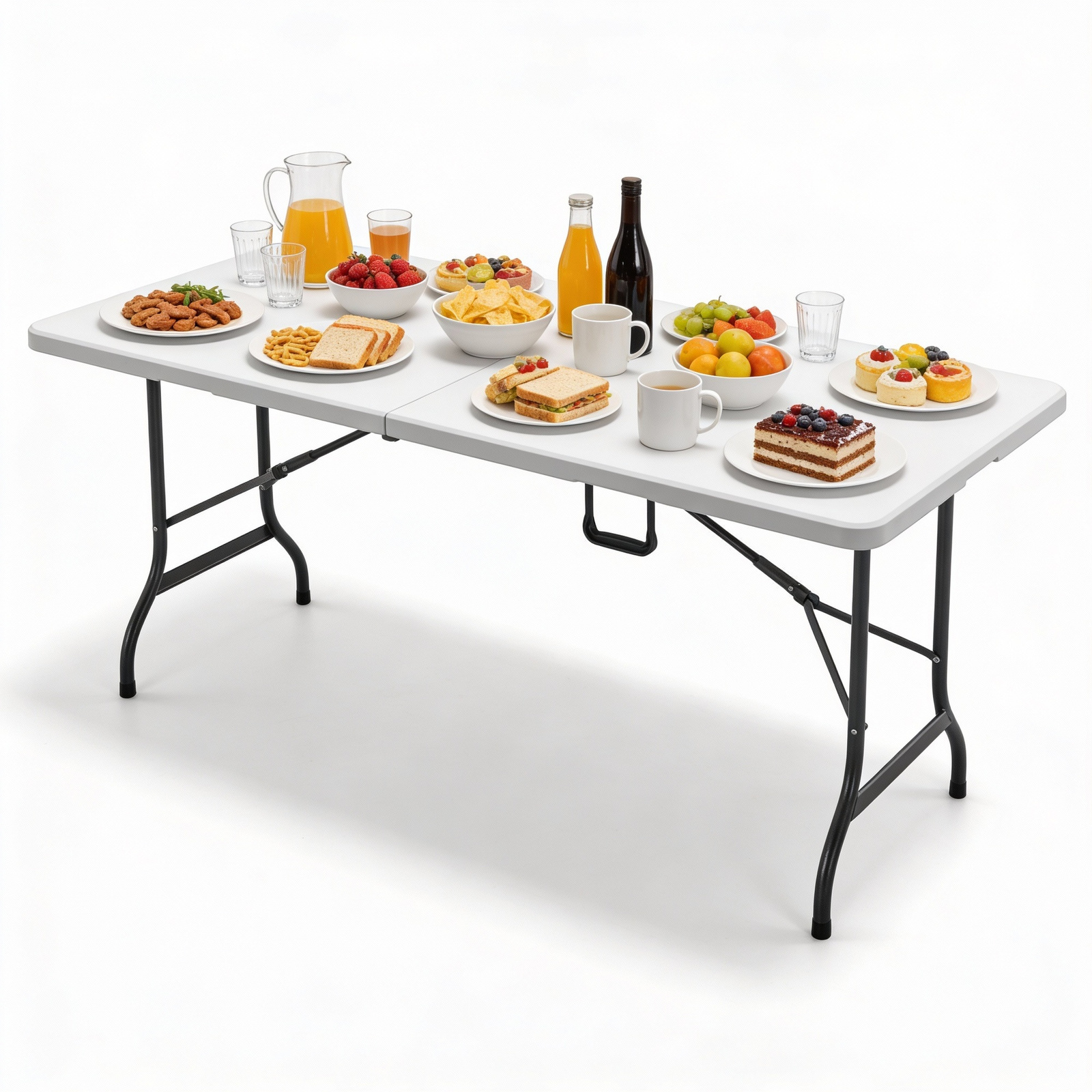 STÓŁ TURYSTYCZNY/CATERINGOWY SKŁADANY 180 x 75 x 72 CM - obrazek 3