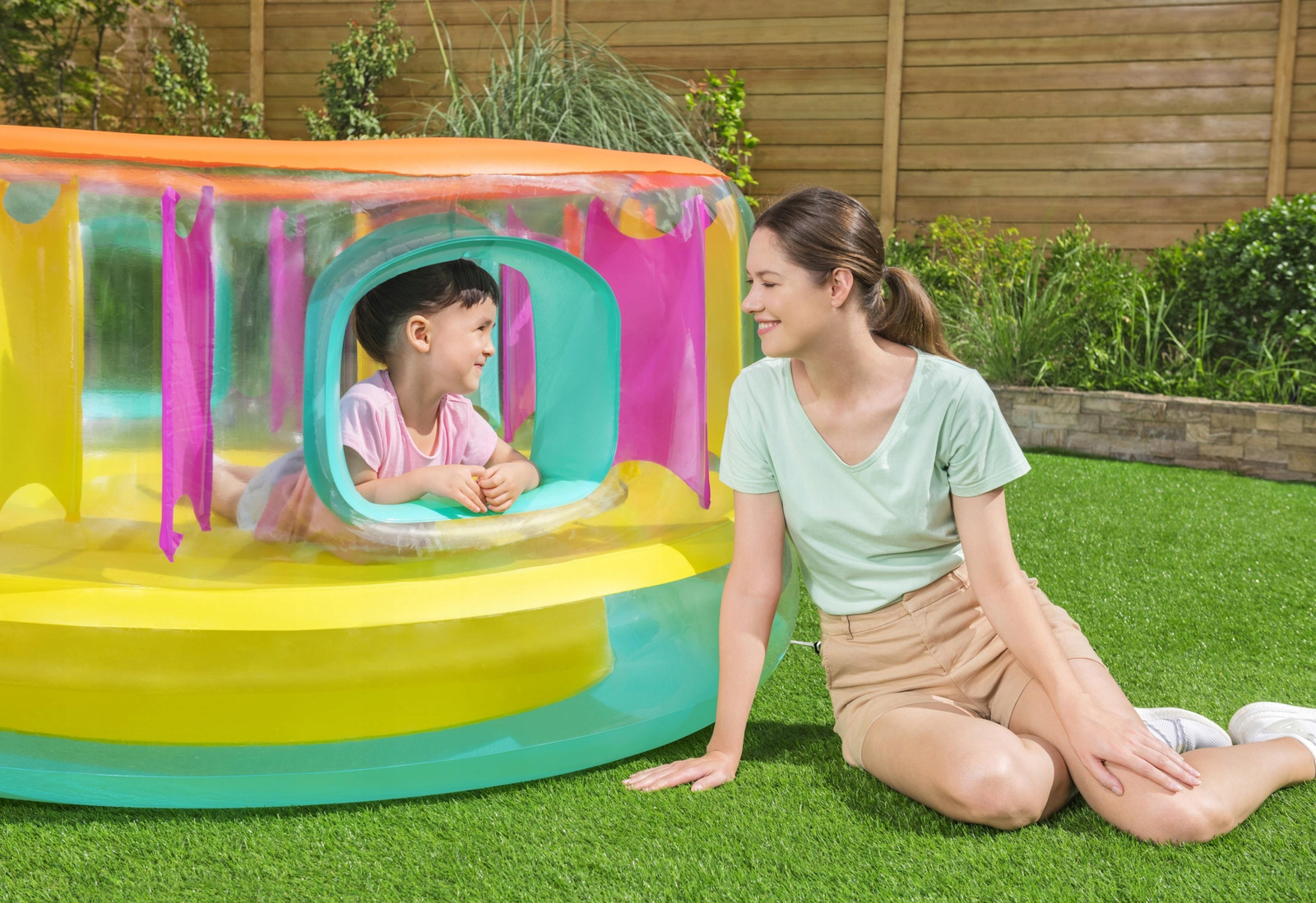 DMUCHANA TRAMPOLINA DLA DZIECI 180 X 86 CM *2085 - obrazek 10