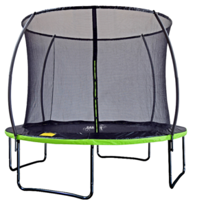 TRAMPOLINA 10FT 312 CM Z DRABINKĄ I SIATKĄ ZABEZPIECZAJĄCĄ
