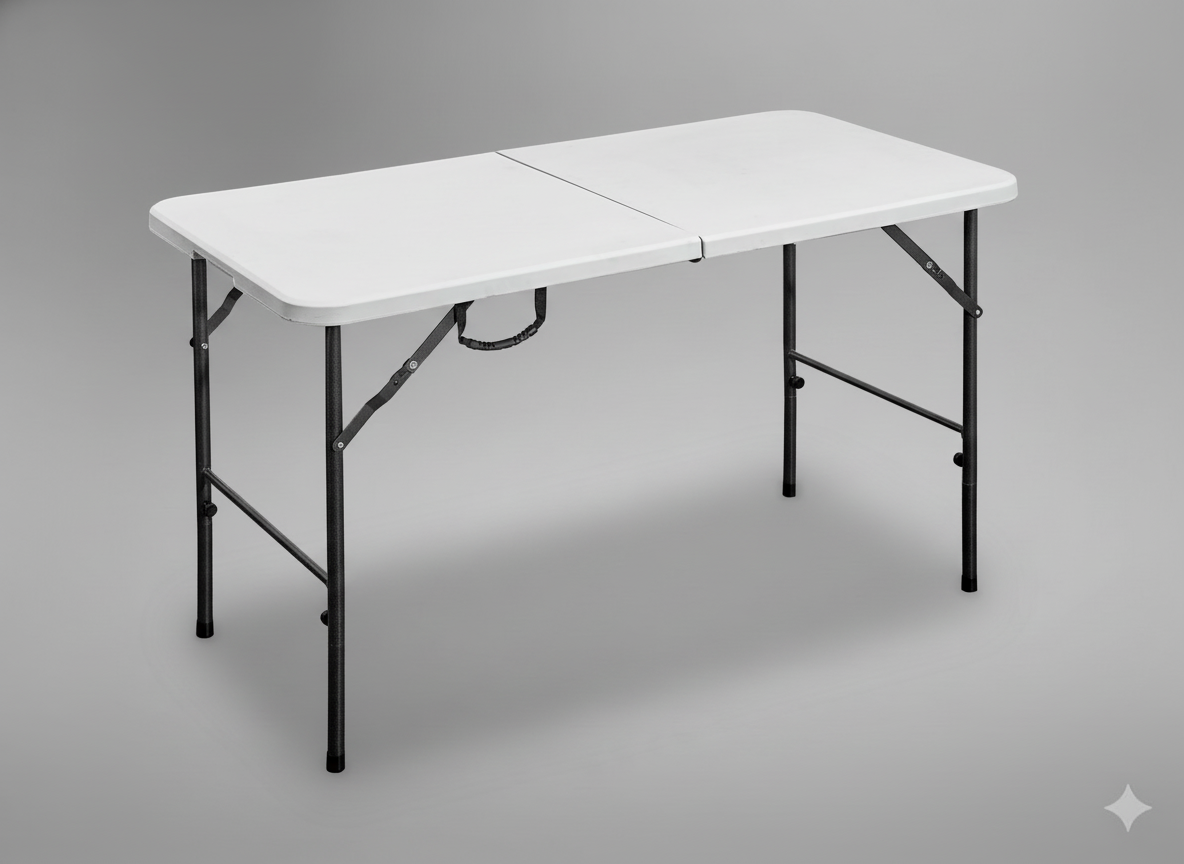 STÓŁ TURYSTYCZNY/CATERINGOWY SKŁADANY 120 x 60 x 74 CM
