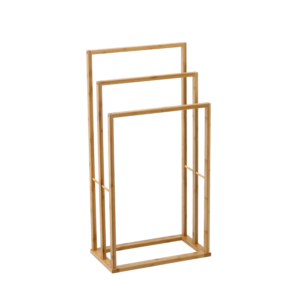STOJAK NA RĘCZNIKI BAMBUSOWY 3 POZIOMY 42 x 24 x 82 CM *6552