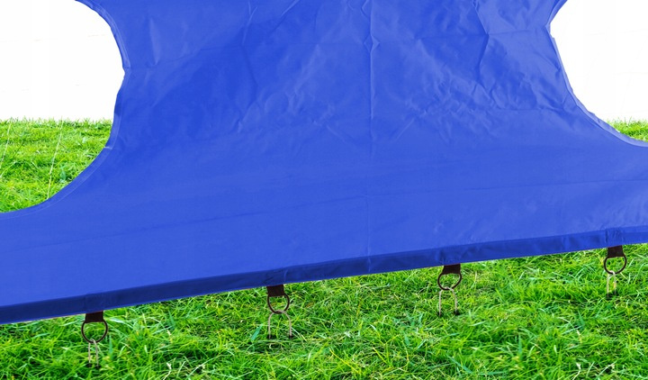 BRAMKA PIŁKARSKA Z SIATKĄ I MATĄ CELOWNICZĄ 240 x 170 x 85 CM - obrazek 2