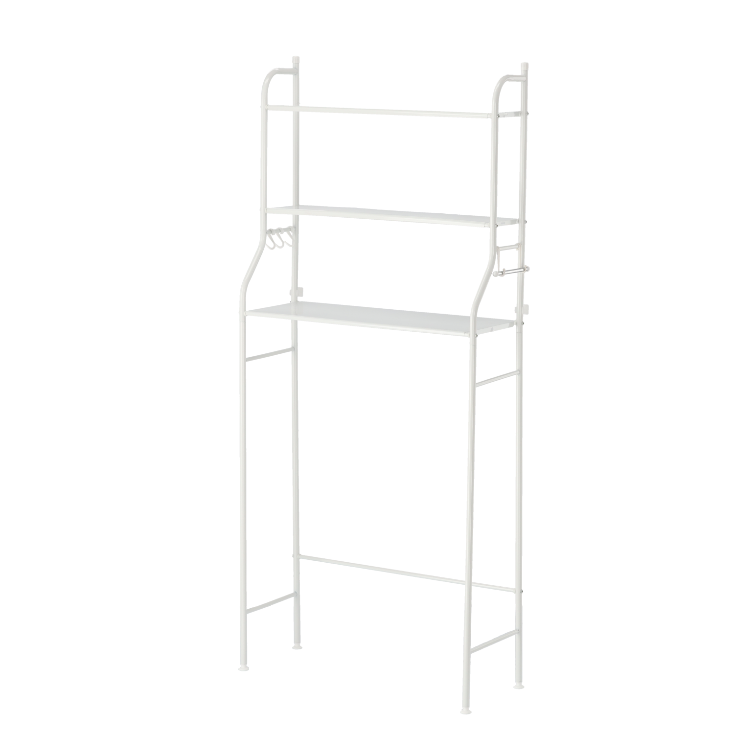 ORGANIZER NAD PRALKĘ 3-POZIOMOWY 66 x 25 x 152 CM BIAŁY *1104 - obrazek 6