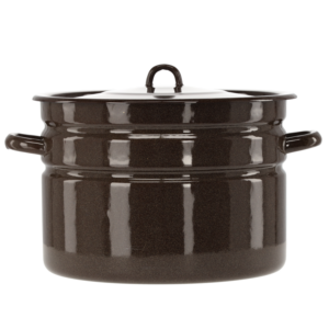 GARNEK EMALIOWANY PROSTY 16 L 32 CM BRĄZ Z/P *3585