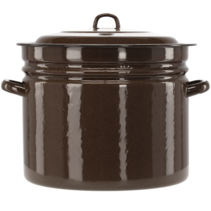 GARNEK EMALIOWANY PROSTY 40 L 40 CM BRĄZ Z/P *3615