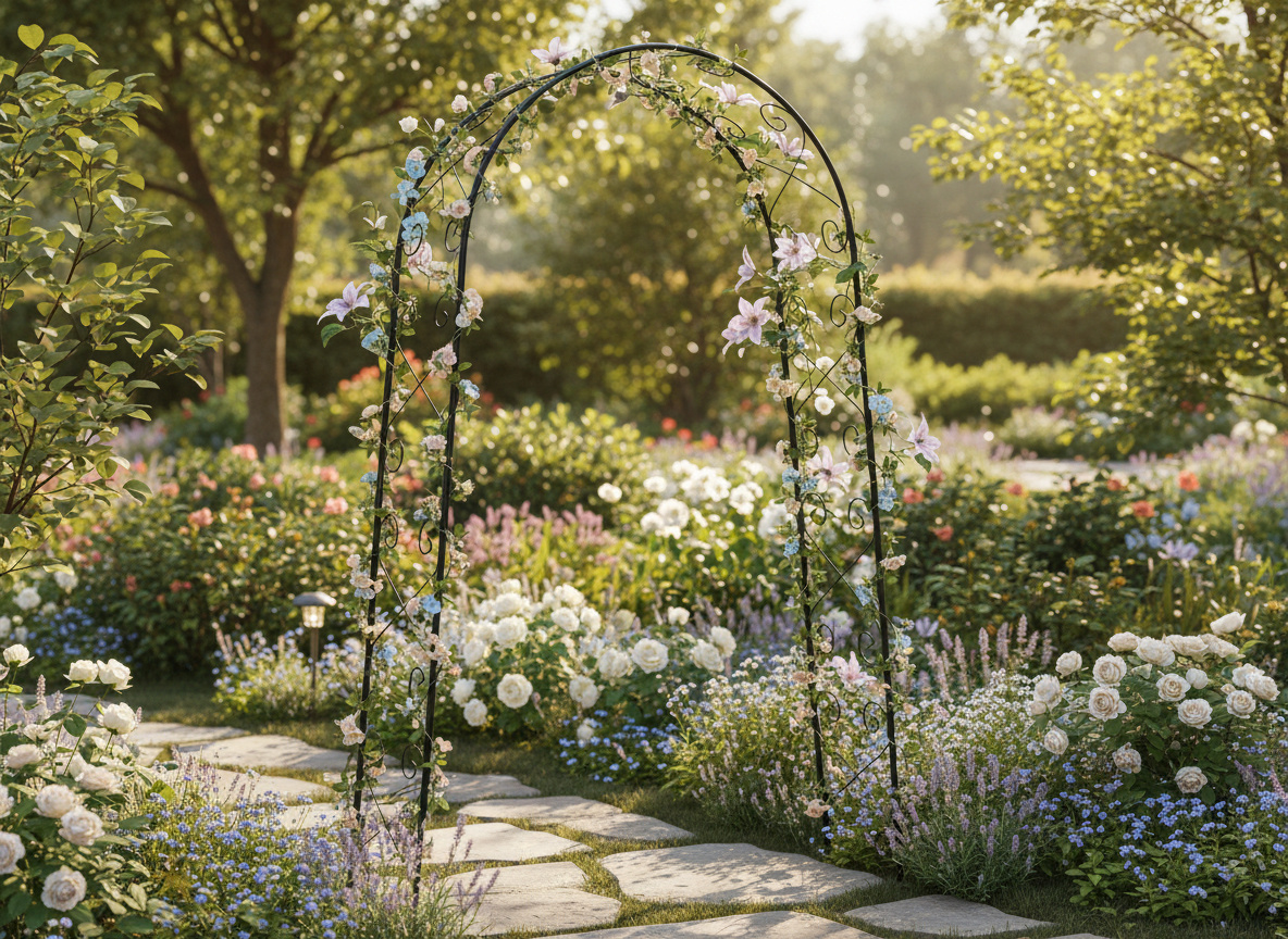 PERGOLA OGRODOWA 110 X 39 X 230 CM - obrazek 3