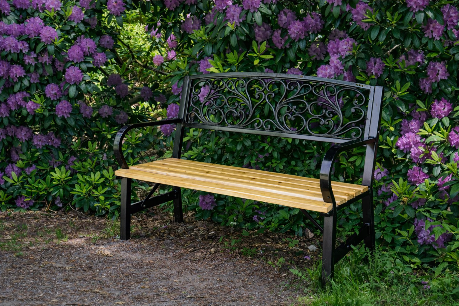 ŁAWKA DO OGRODU 120 x 56 x 87 cm - obrazek 4