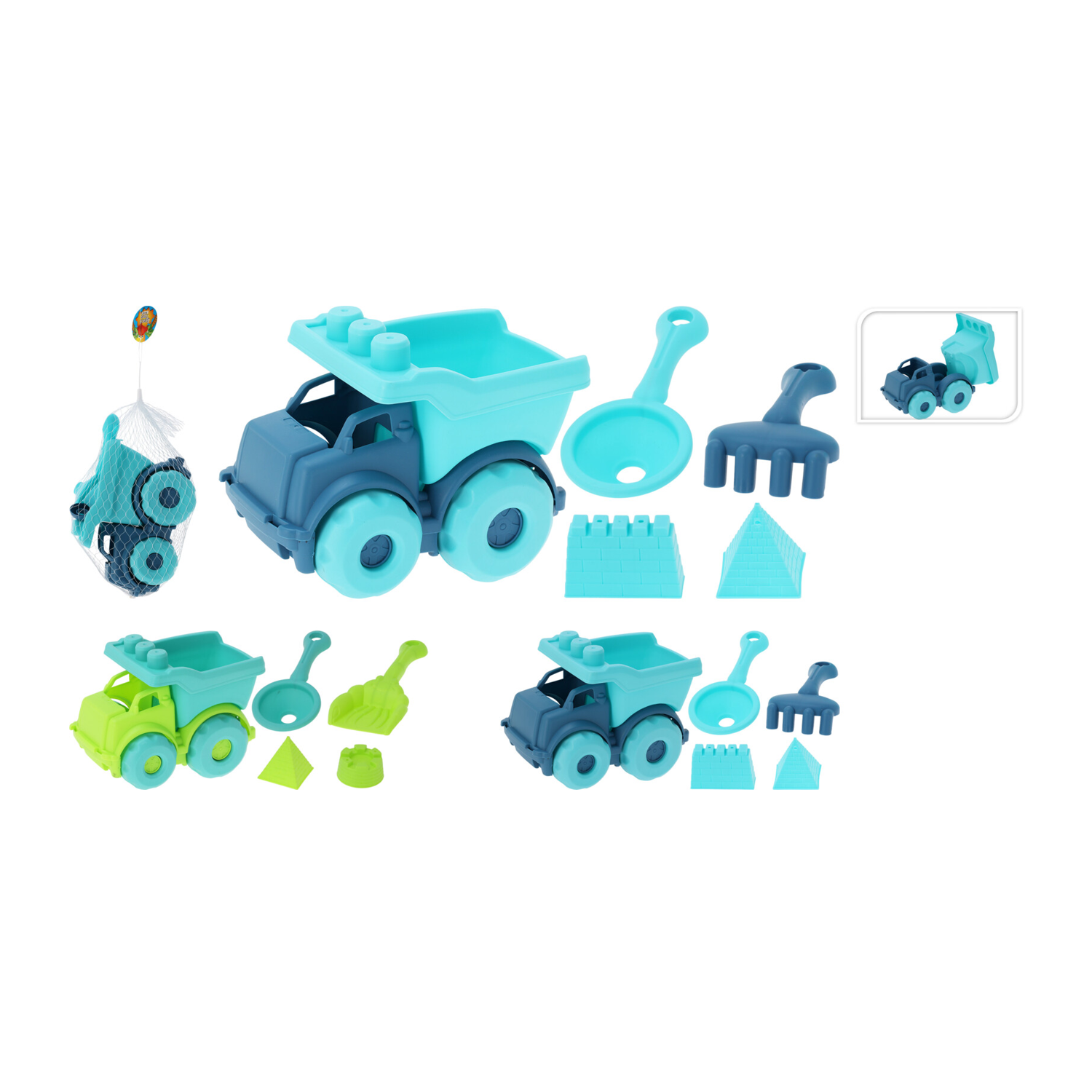 KPL 5 ZABAWEK PLAŻOWYCH*6808*