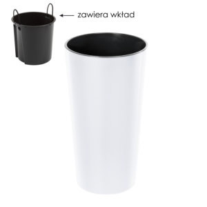 DONICZKA LILIA 300 MM Z WKŁADEM – biały *5463