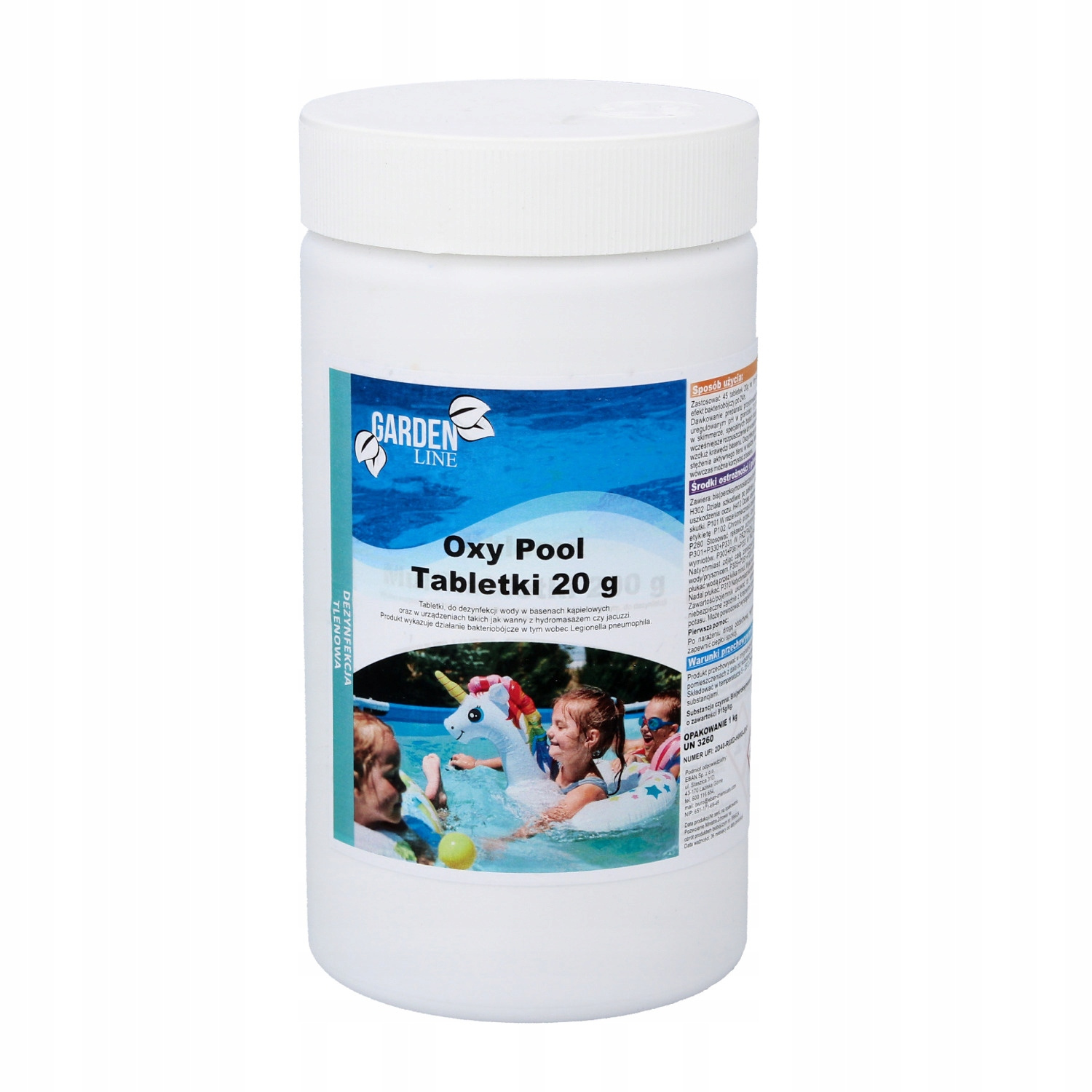 OXY POLL TABLETKI AKTYWNEGO TLENU 1 KG - obrazek 2