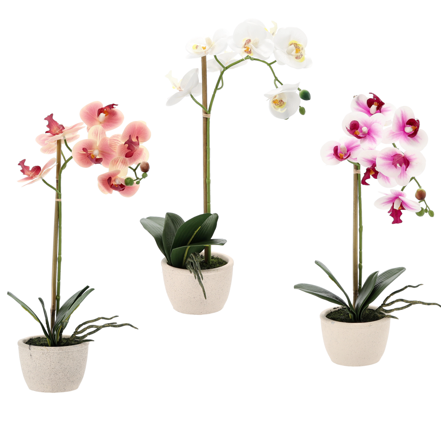 SZTUCZNY KWIAT - STORCZYK MIX 3 KOLORÓW 43 CM opak=6 szt - obrazek 3