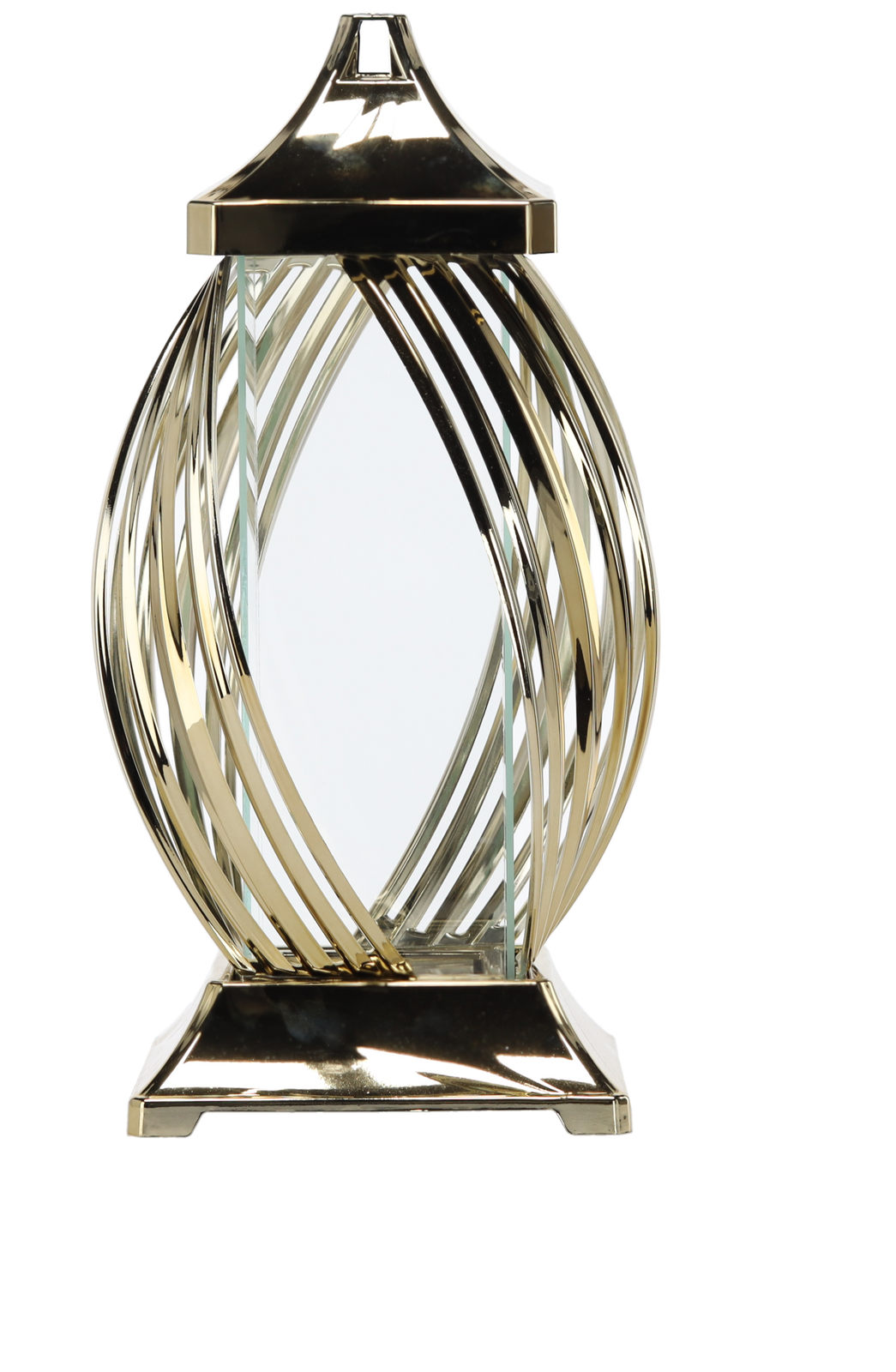 LAMPION 40CM WSTĘGA METALIK ZŁOTY/SREBRNY OPAK=3SZT*8507 - obrazek 2