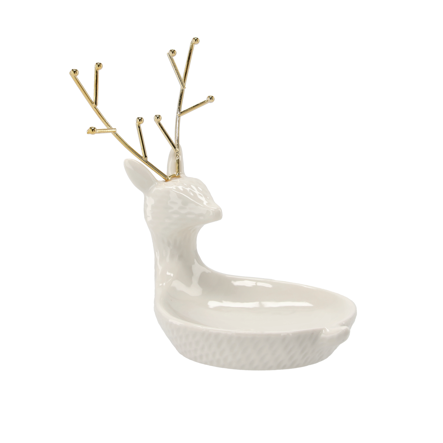 STOJAK NA BIŻUTERIĘ RENIFER LEŻĄCY 20 x 13.3 x 18.6 CM opak=1szt * 1290