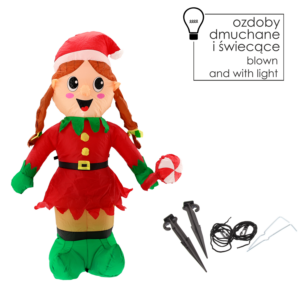 DMUCHANY ELF DZIEWCZYNKA LED 150 CM *8754