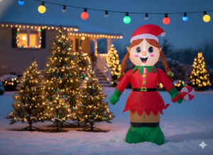 DMUCHANY ELF DZIEWCZYNKA LED 150 CM *8754