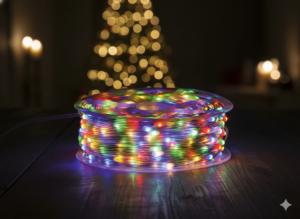 LAMPKI LED MICRO NA SZPULI 1000L MULTIKOLOR, DŁ. 3 + 100 M *8578