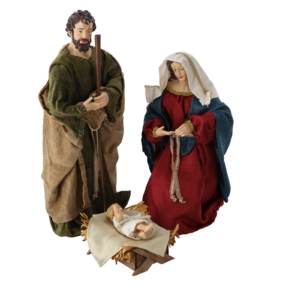 KPL. 3 FIGUR BOŻONAR. - ŚWIĘTA RODZINA DO 68 CM *8622