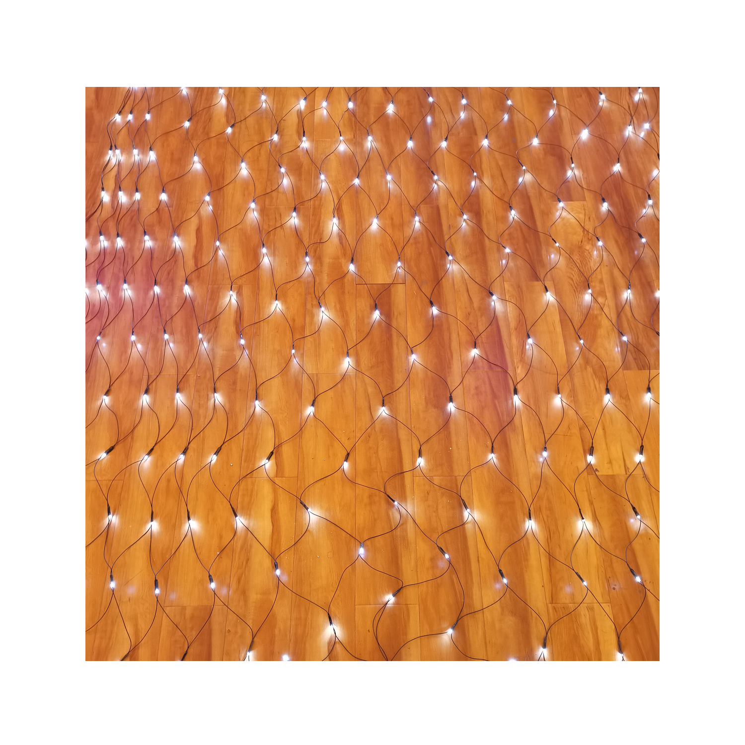 KURTYNA SIATKA LED 256L ZIMNY BIAŁY 2 x 2 M WEWN/ZEWN *1698 - obrazek 4
