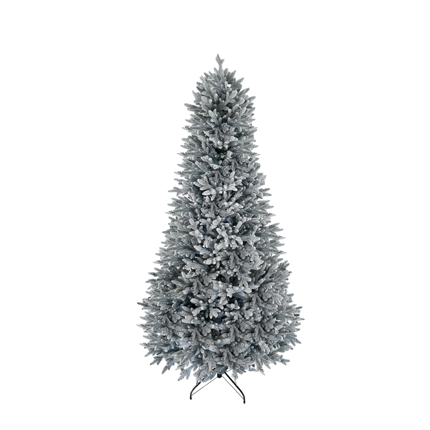 CHOINKA SZTUCZNA 120 CM OŚNIEŻONA TINA *2367 - obrazek 2
