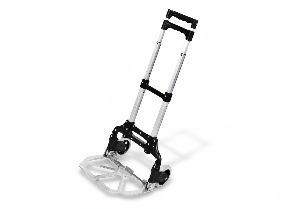 WÓZEK TRANSPORTOWY SKŁADANY ALUMINIOWY 39,5 x 42 x 100 CM UDŹWIG: 70 KG - obrazek 5