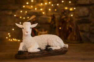 FIGURA OWCA 17 x 40 x 26 CM (106,68 CM) polyresin  *2955