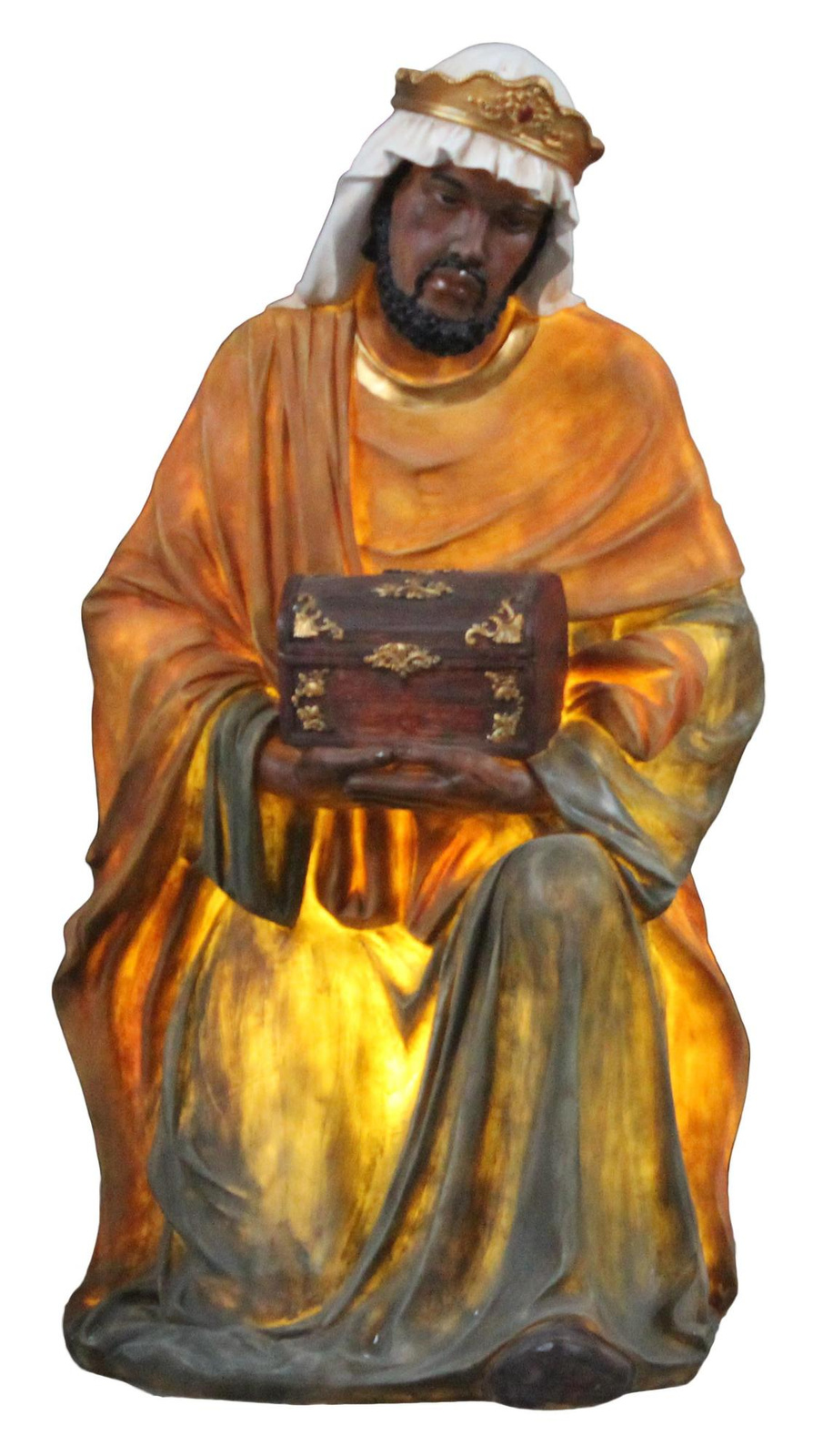 KPL.FIGUR BOŻONARODZENIOWYCH 11 EL.150 CM MASA ŻYWICZNA PODŚWIETLANE *2044 - obrazek 8