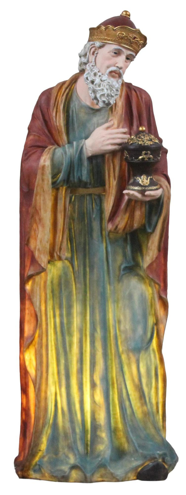 KPL.FIGUR BOŻONARODZENIOWYCH 11 EL.150 CM MASA ŻYWICZNA PODŚWIETLANE *2044 - obrazek 7