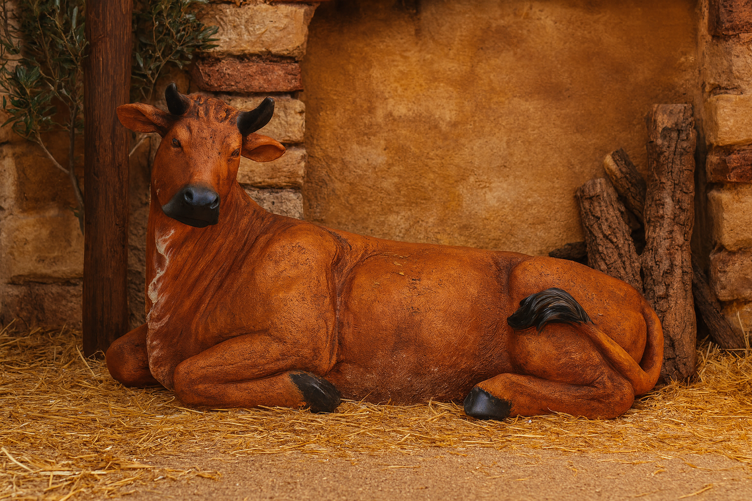 KROWA - FIGURKA DO SZOPKI 71x50,8x113