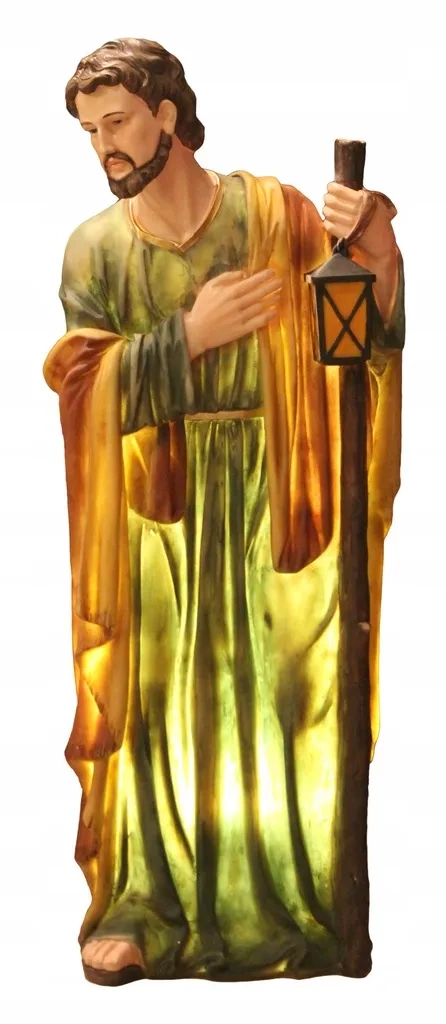 KPL. 3 FIGUR PODŚWIETLANYCH - ŚW. RODZINA 100 CM MASA ŻYWICZNA *3923 - obrazek 3