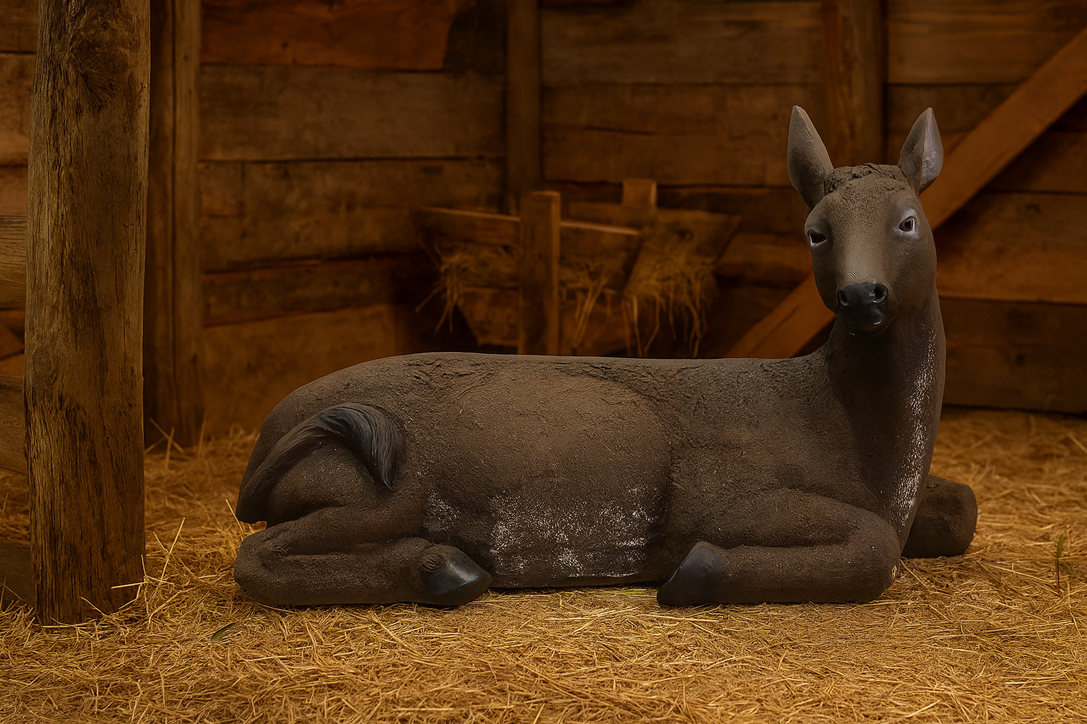 FIGURA OSIOŁ 55 x 28 x 34,5 cm