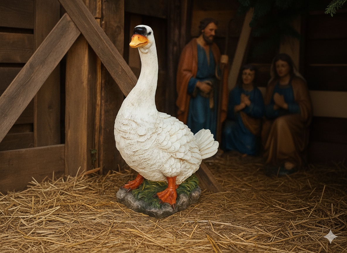 FIGURA GĘŚ 51 CM *7938 - obrazek 2