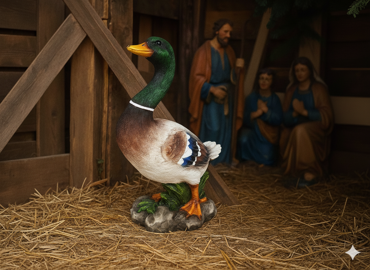 FIGURA KACZKA 39 CM *7945 - obrazek 2