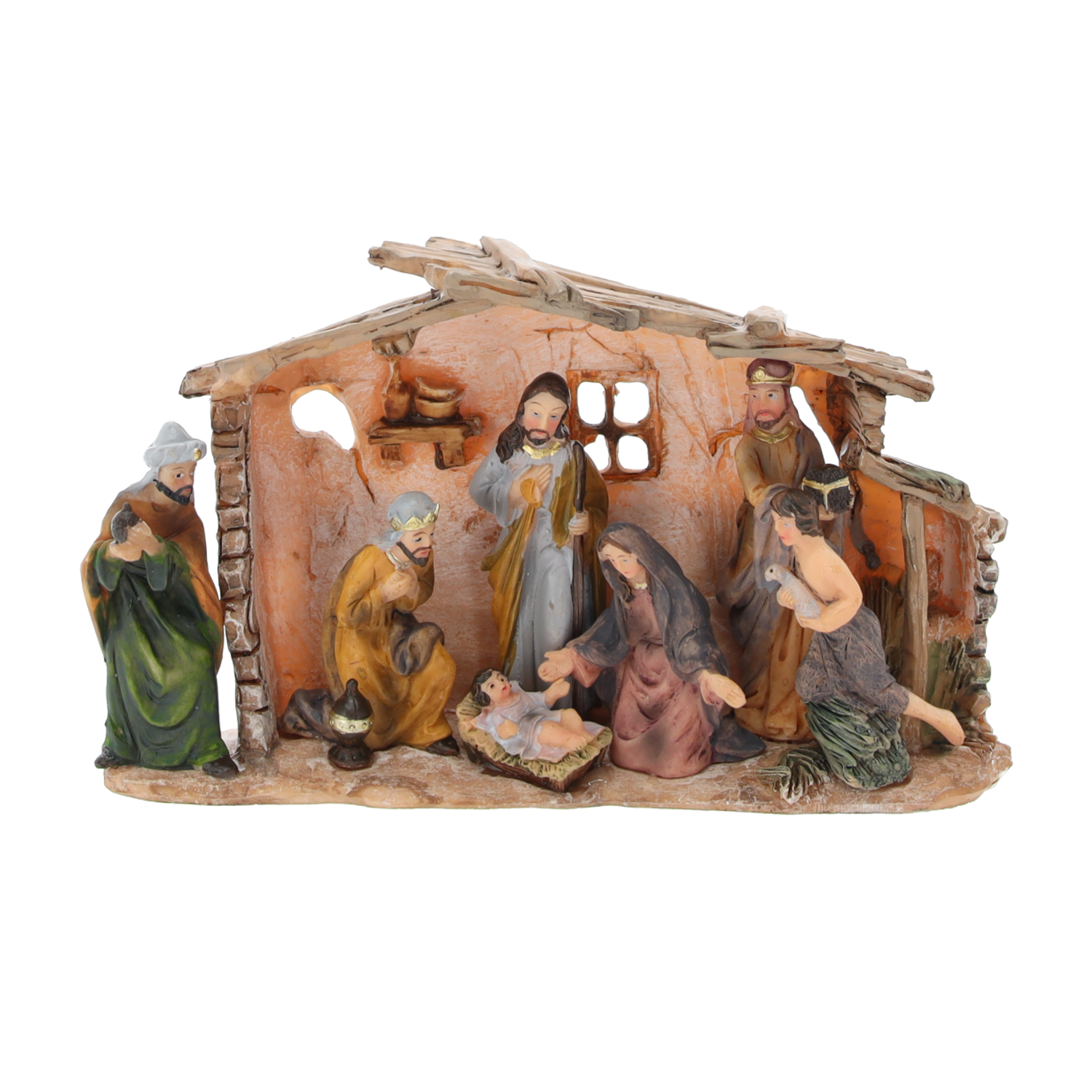 SZOPKA BOŻONARODZENIOWA 17,5 x 5 x 10,5 CM *3025 - obrazek 2