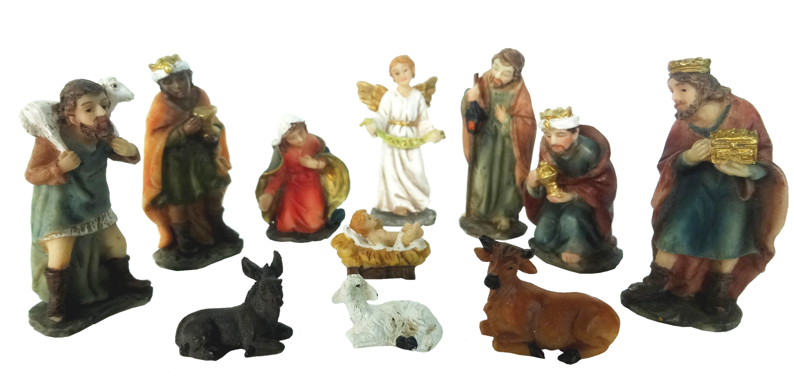 KPL. FIGUREK BOŻONARODZENIOWYCH 11 ELEM. 5,5 CM *4466 - obrazek 4