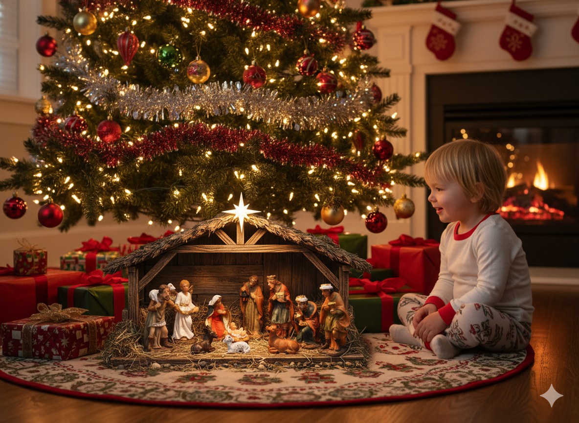 KPL. FIGUREK BOŻONARODZENIOWYCH 11 ELEM. 5,5 CM *4466 - obrazek 3