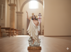 FIGURA JEZUSA ZMARTWYCHWSTAŁEGO 81 CM *6094