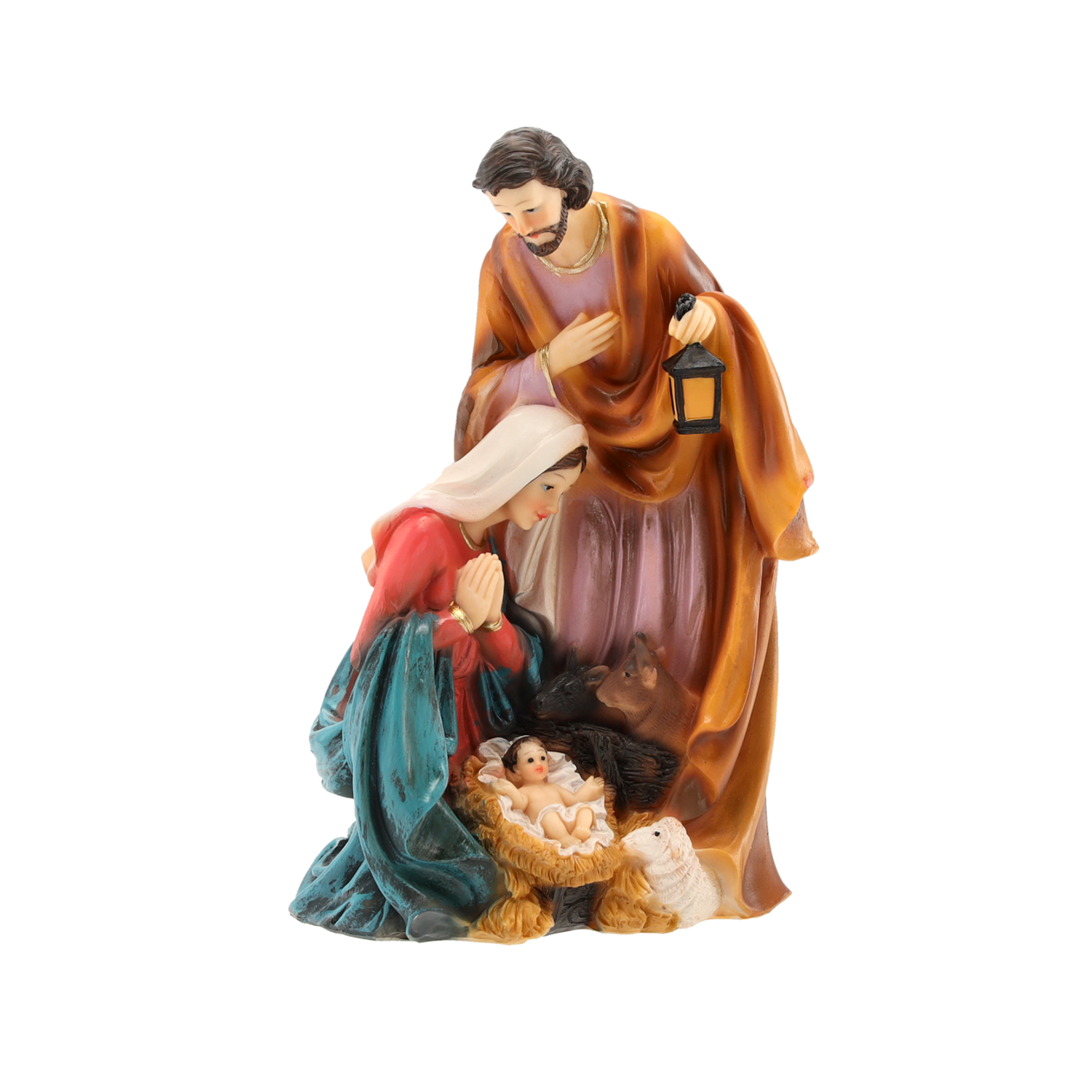FIGURKA BOŻONAR. - ŚWIĘTA RODZINA 13,5 x 8,8 x 20,8 CM *6850 - obrazek 4