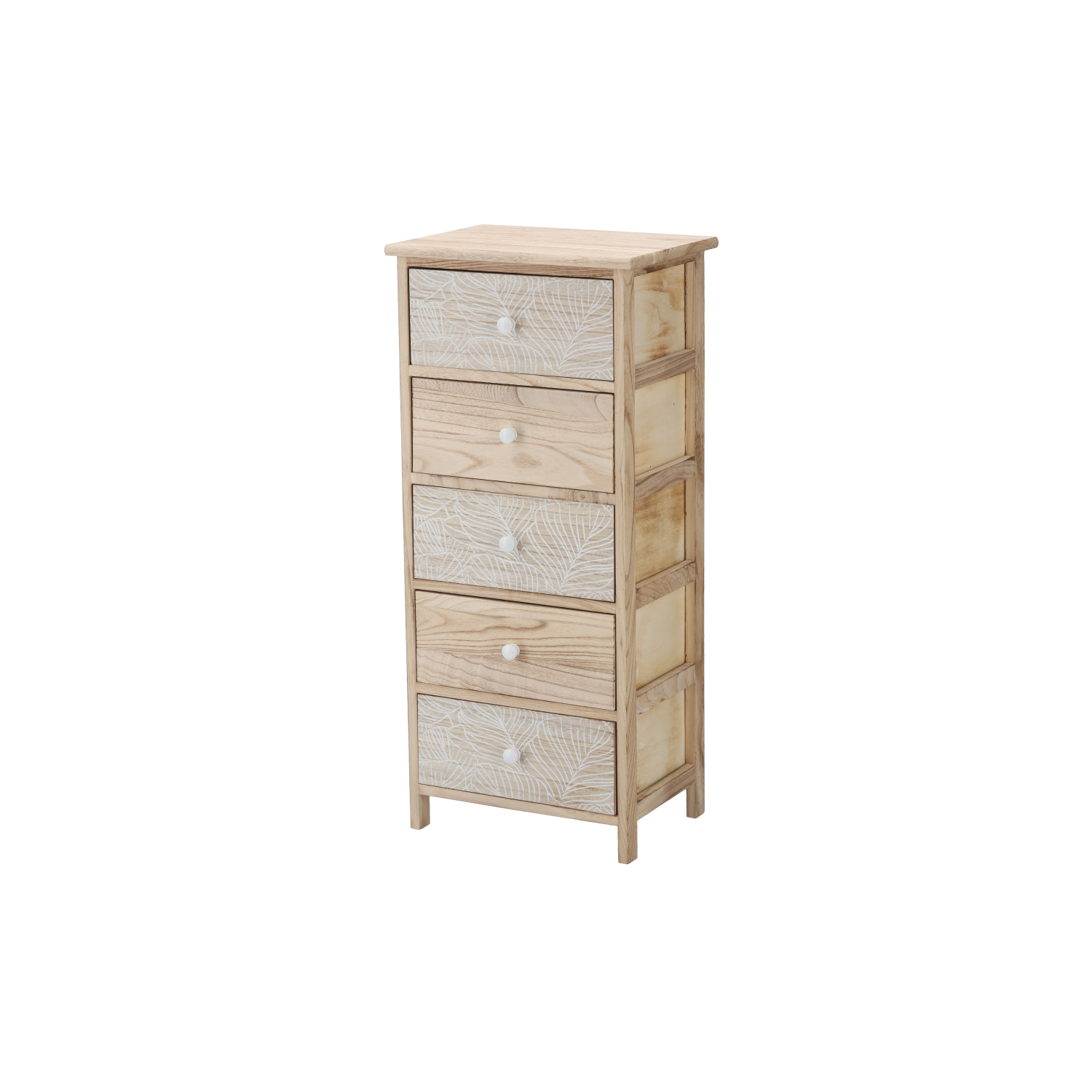 KOMODA Z 5 SZUFLADAMI LUIZA 40 x 29 x 90 CM *2688 - obrazek 5