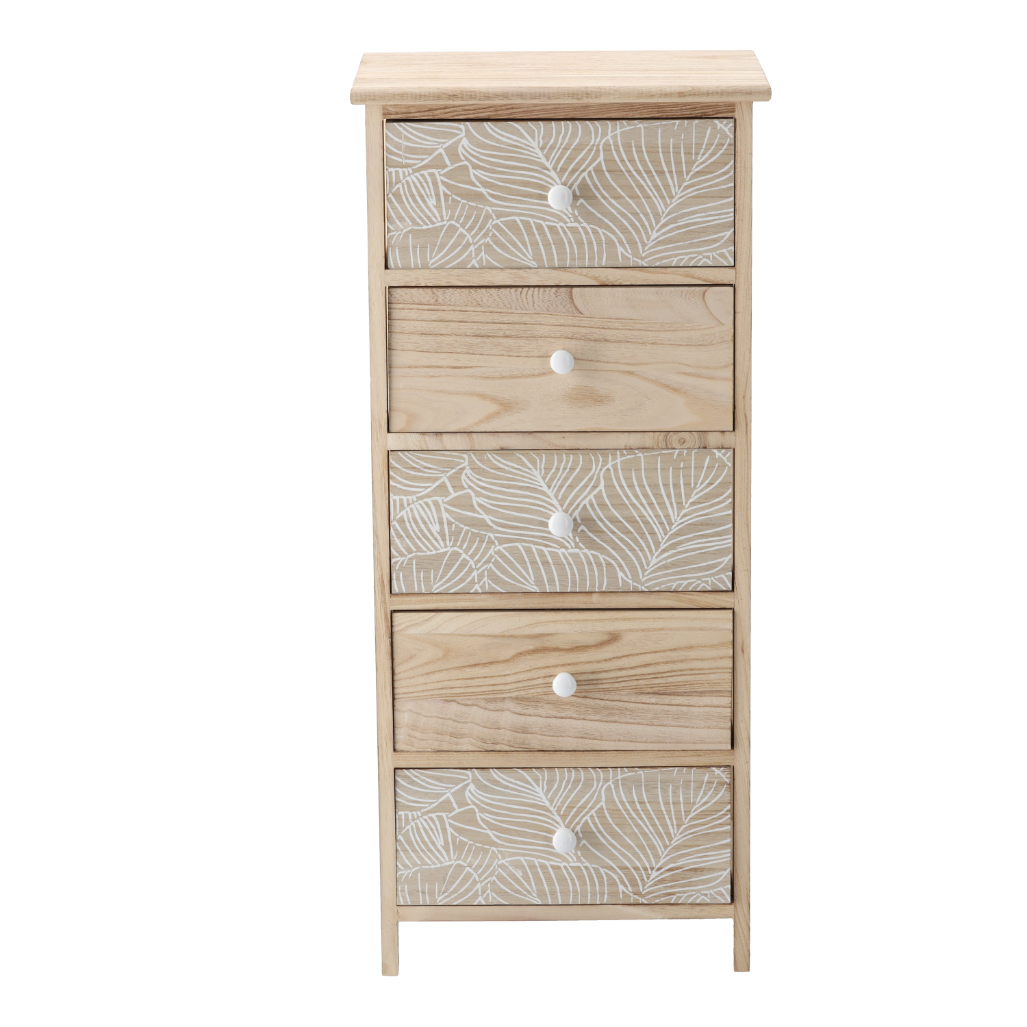 KOMODA Z 5 SZUFLADAMI LUIZA 40 x 29 x 90 CM *2688 - obrazek 4