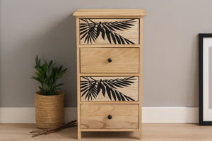 KOMODA Z 4 SZUFLADAMI ZOFIA 40 x 29 x 73 CM *2701