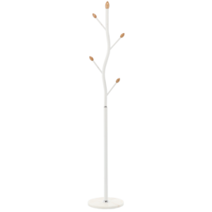 WIESZAK STOJĄCY BUNGUND 170 CM BIAŁY *5394