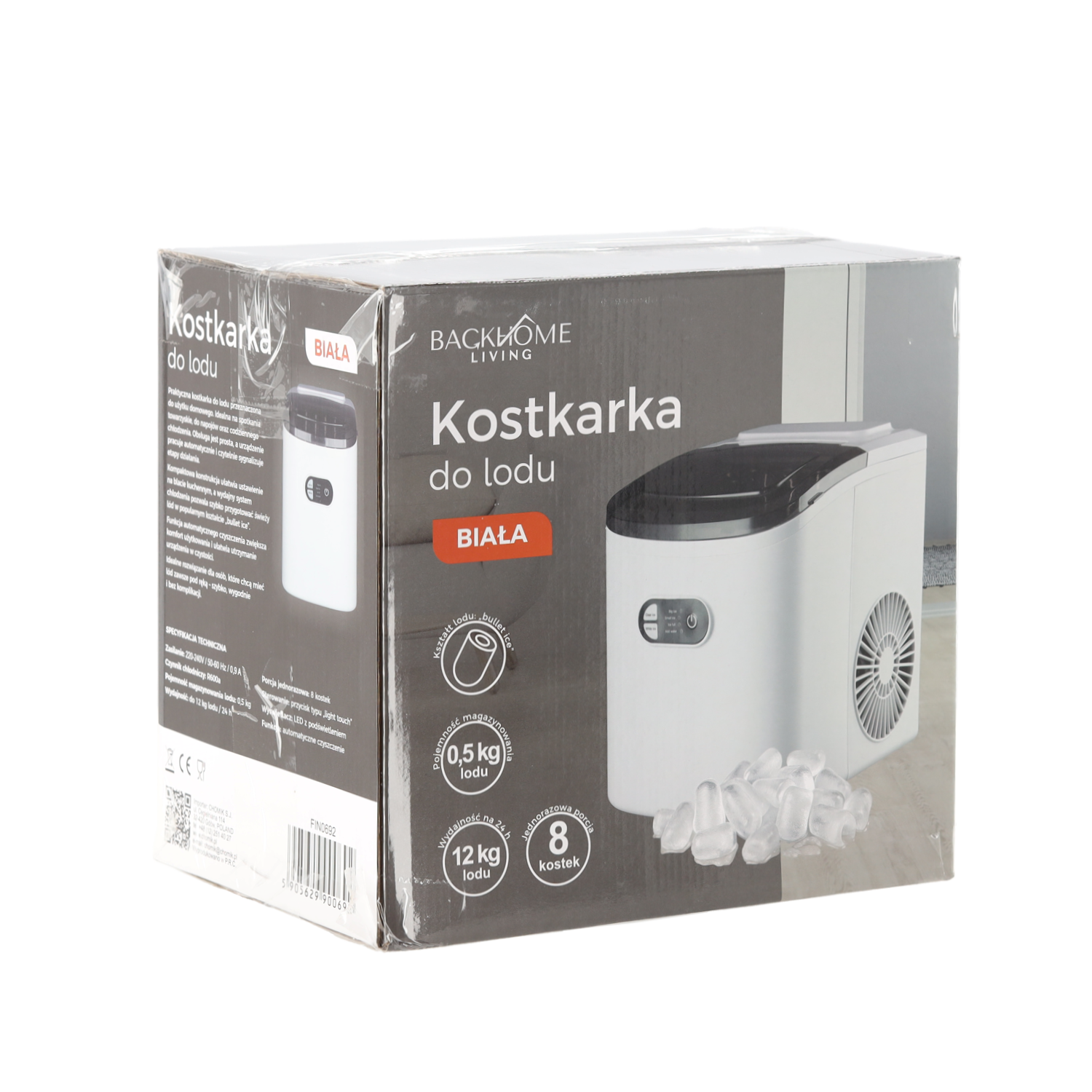 KOSTKARKA DO LODU BIAŁA - obrazek 7