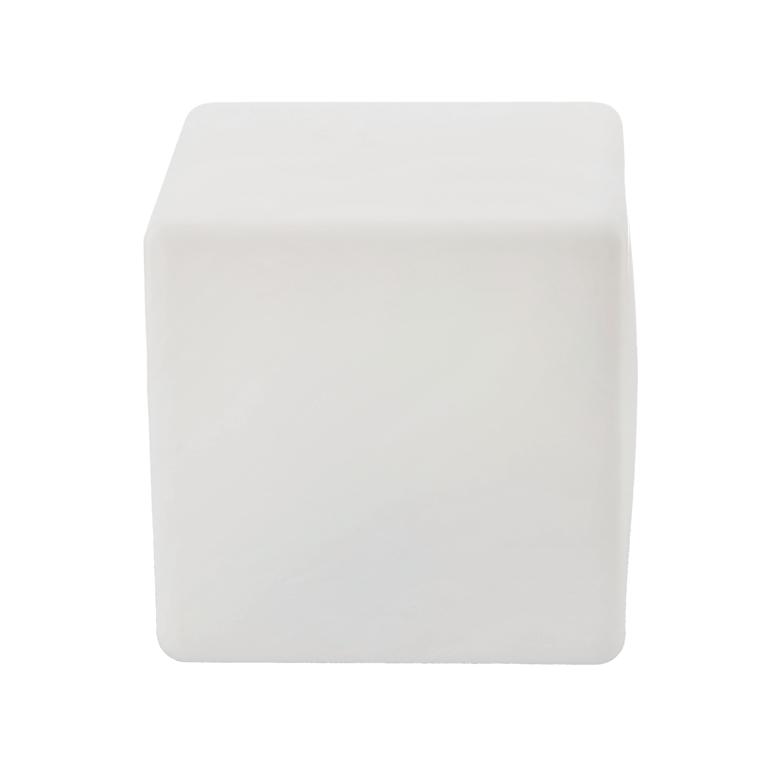 LAMPA SOLARNA KOSTKA BIAŁA 40 x 40 x 41 CM MULTIKOLOR Z PILOTEM *4903 - obrazek 2
