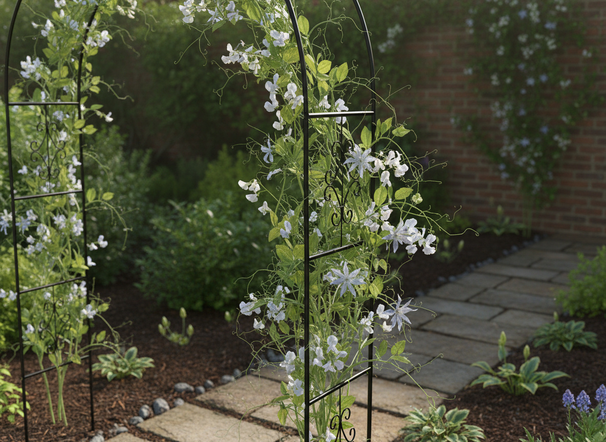 PERGOLA OGRODOWA 114 x 37 x 230 CM (+KOTWY) - obrazek 9